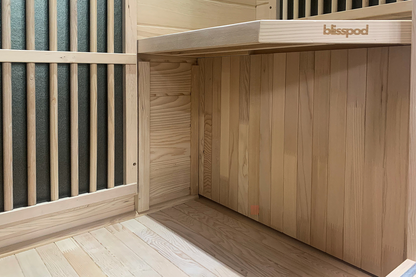 Blisspod | Vienna | Far Infrared Sauna | Canadian Hemlock Wood | Low EMF | 1 Person