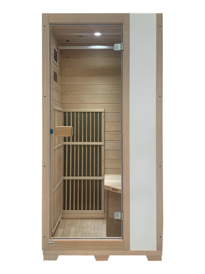 Blisspod | Vienna | Far Infrared Sauna | Canadian Hemlock Wood | Low EMF | 1 Person