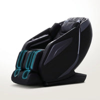 4D Massage Chair: Full Body Zero Gravity Massage Chair Full Body SL Track Chair Massage Black — Studio Shot