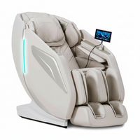 Massage Chair Built for Recovery, 4D Technology, Zero Gravity, 55 SL-Track, 40 Airbags, Voice Control