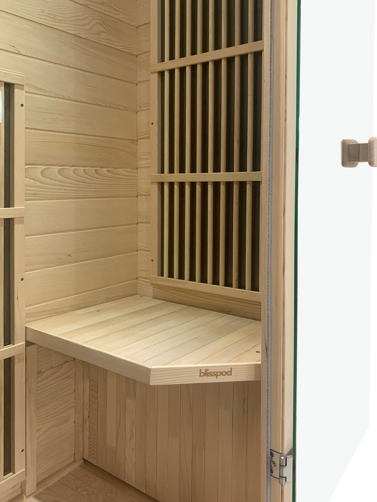 Blisspod | Vienna | Far Infrared Sauna | Canadian Hemlock Wood | Low EMF | 1 Person