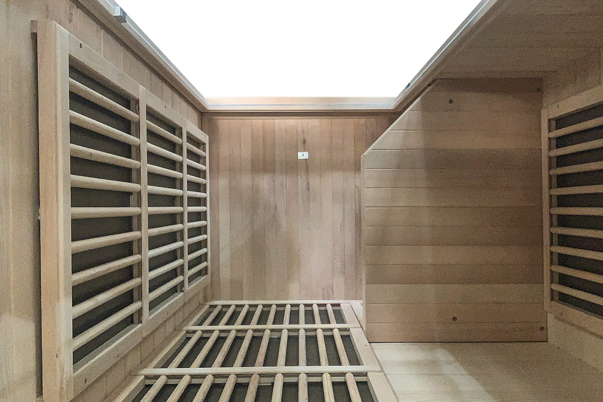 Blisspod | Vienna | Far Infrared Sauna | Canadian Hemlock Wood | Low EMF | 1 Person