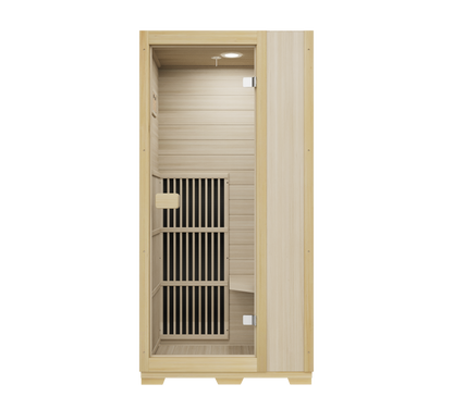 Blisspod | Vienna | Far Infrared Sauna | Canadian Hemlock Wood | Low EMF | 1 Person