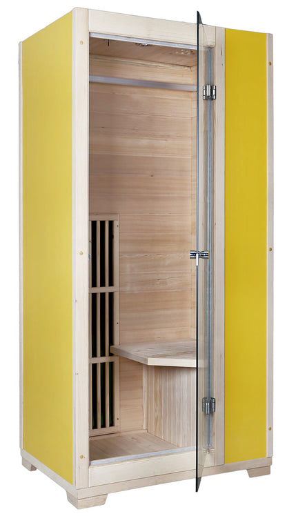 Blisspod | Vienna | Far Infrared Sauna | Canadian Hemlock Wood | Low EMF | 1 Person